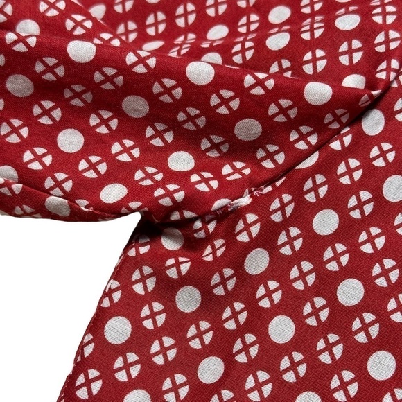 Alix of Bohemia Red Ruby Doll Long Sleeve Mini Dress US L - Picture 5 of 13